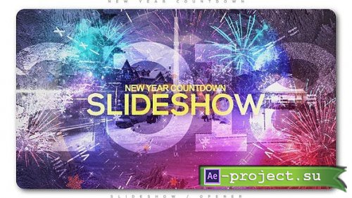 Videohive: New Year Countdown Slideshow | Opener 20920864 - Project for After Effects