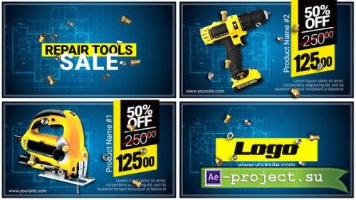 Videohive - Repair Tools SALE - 25050640 - Project for After Effects 