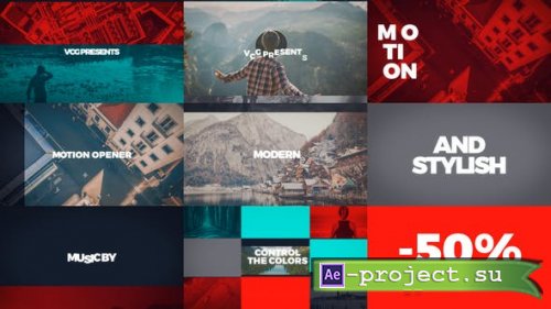 Videohive: Motion Opener 21643978 - Project for After Effects