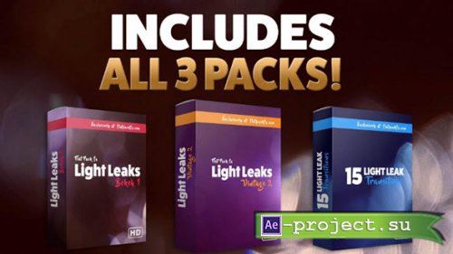 FlatPackFx - Light Leaks Professional Pack
