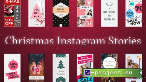 Videohive - Christmas Instagram Stories - 22880254