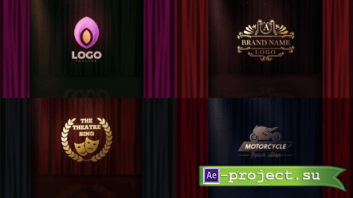 Videohive - Opening Curtain Logo Reveal - 24903718 - Project for After Effects