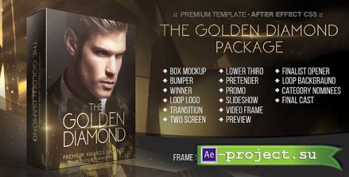 Videohive - The Golden Diamond Awards Package - 20317127 - Project for After Effects