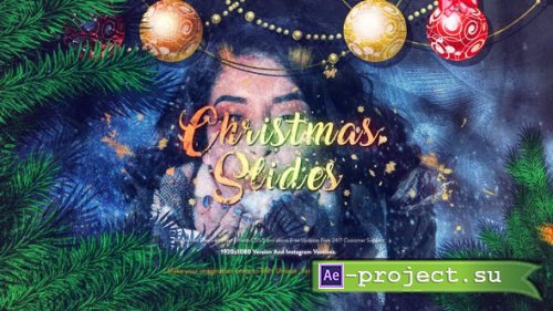 Videohive: Christmas Slideshow 22930904 - Project for After Effects