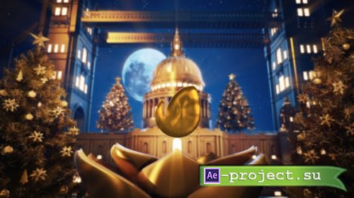 Videohive - Golden Christmas In Vatican - 23007518 - Project for After Effects