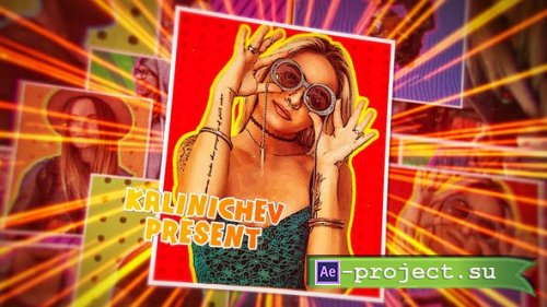 VideoHive: Comics Opener 25092185 - Project for After Effects