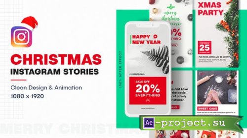 Videohive - Christmas Instagram Stories - 25121405 - Project for After Effects 