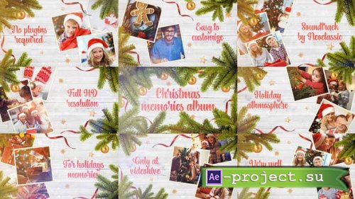 VideoHive: Christmas Memories Album 25131654 - Project for After Effects 