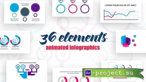 Videohive - Infographics Elements vol.5 - 25174622 - Project for After Effects