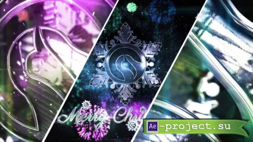 Videohive: Snowflake Christmas Logo 22994939 - Project for After Effects