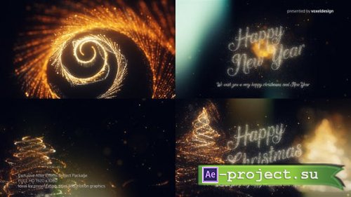 Videohive - Happy New Year and Happy Christmas Opener - 25181799 - Project for After Effects