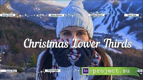 Christmas & New Year Lower Thirds 331753 - After Effects Templates