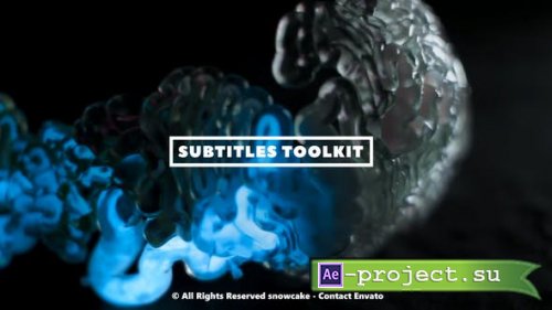Videohive - Subtitles Toolkit - 25051957 - Project for After Effects