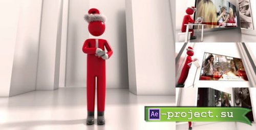 Videohive - Christmas Greetings With Businessman - 6295801 - Project for After Effects