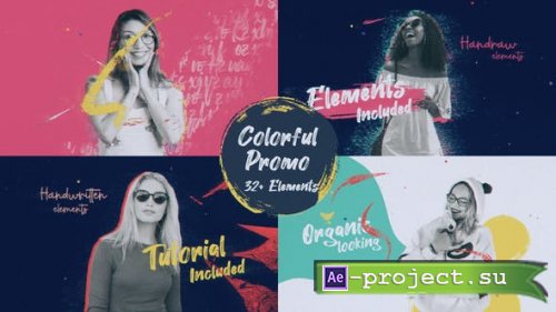 Videohive - Colorful Paint Promo - 24720745 - Project for After Effects