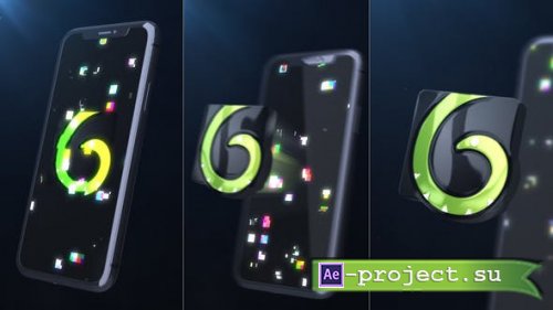 Videohive - Mobile Logo Reveal - 23359717 - Project for After Effects