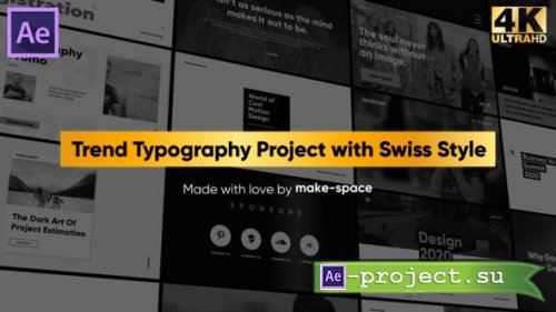 Videohive - Swiss Typography Pack - 25146535 - Project for After Effects