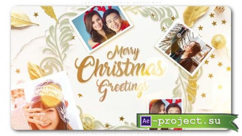 Videohive - Christmas Photo Greetings - 25234467 - Project for After Effects