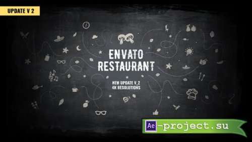 Videohive: Envato Restaurant/ Cafe Promo/ Modern Bar Menu/ Fast Food/ Vegetarian Dish/ Meal Delivery/ Lunchroom 12599089 