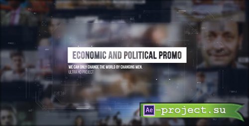 Videohive - Economic and Political Promo/ Digital HUD Slide/ Sci-fi Technology/ Business Presentations/ Images - 17407520