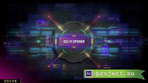 Videohive - Scifi Intro - 25265750 - Project for After Effects