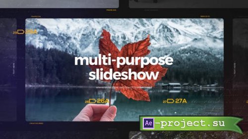 VideoHive: Multipurpose Slideshow 25266688 - Project for After Effects