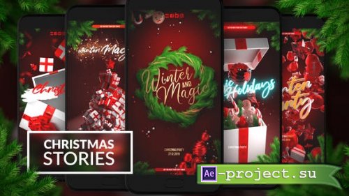 Videohive - Christmas Instagram Stories - 25269928 - Project for After Effects