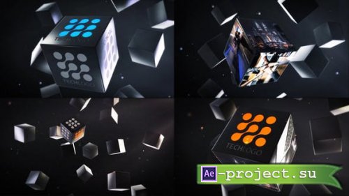 VideoHive: Abstract Business Cubes Logo Reveals 23389823 - Project for After Effects