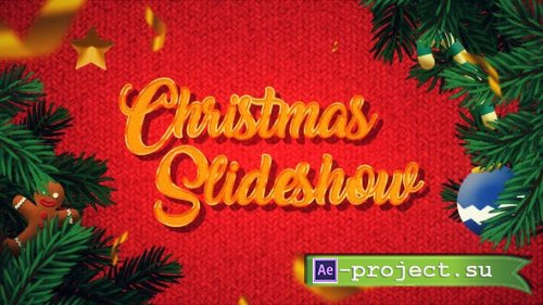 Videohive - Winter Christmas Photo Slideshow - 25270426 - Project for After Effects