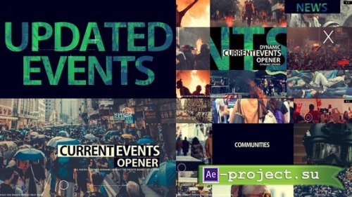 Videohive - News And Current Events Opener - 25158706 - Project for After Effects