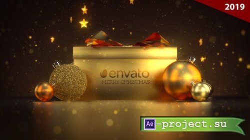 Videohive: Christmas / Gift Logo Ident (2018) 13709795