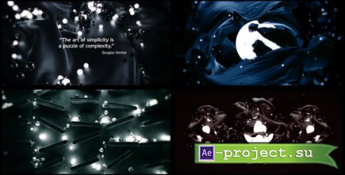 Videohive: 3D Abstract Titles and Quotes 15416471 - Project for After Effects