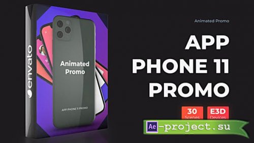 Videohive - Phone 11 Pro Max Presentation - App Promo Mockup - 25257919 - Project for After Effects