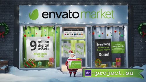Videohive: Santa - Christmas Magic 5 25049484 - Project for After Effects