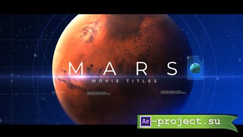 Videohive: Mars Movie Titles 25297356 - Project for After Effects