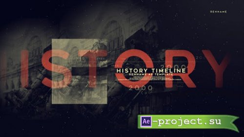 Videohive: History Timeline 21256473 - Project for After Effects