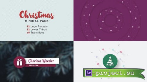 Videohive - Christmas Minimal Pack - 25272421 - Project for After Effects