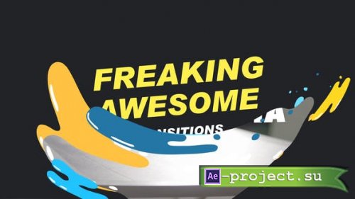 Videohive: Professional Liquid Transitions 24747515 - Project for After Effects