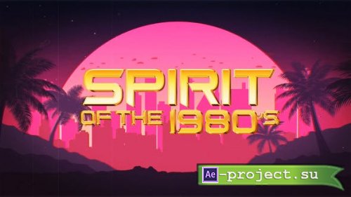 Videohive: 1980s Logo Reveal Pack 25042251 - Project for After Effects
