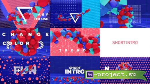 Videohive: Color Intro 23835573 - Project for After Effects