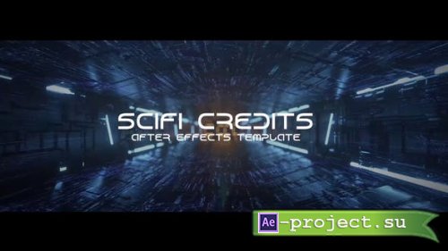 Videohive - Sci-fi Tunnel Credits - 25354049 - Project for After Effects