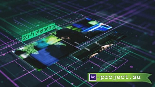 Videohive - Sci-Fi Elements Slideshow - 25362113 - Project for After Effects