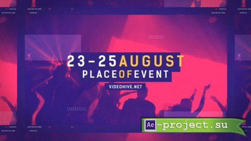 Videohive - Music Event Promo Opener - 25368966 - Project for After Effects