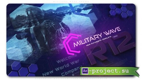 Videohive: Military Wave Techno Promo 25351172 - Project for After Effects