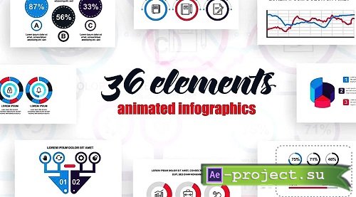 36 Infographics Elements 333763 - After Effects Templates
