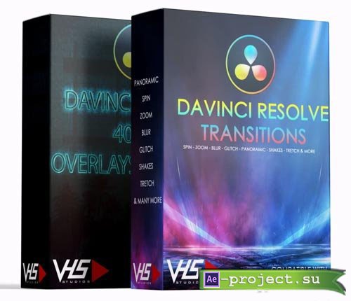 VHS Studio - VHS 600+ DaVinci Resolve Deluxe Pack