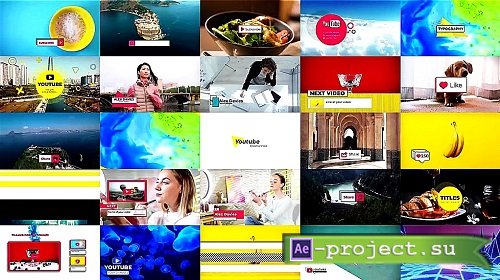 Creative YouTube Pack 325337 - After Effects Templates