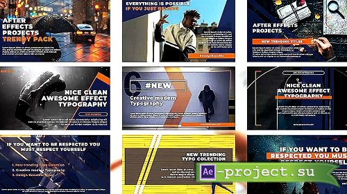 Typography - Creative V.3 - 356123 - After Effects Templates