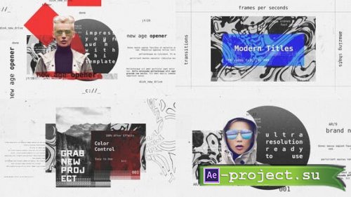 Videohive: New Age Opener 25385553 - Project for After Effects