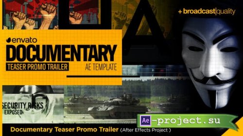 Videohive - Documentary Teaser Promo Trailer - 24557114 - Project for After Effects